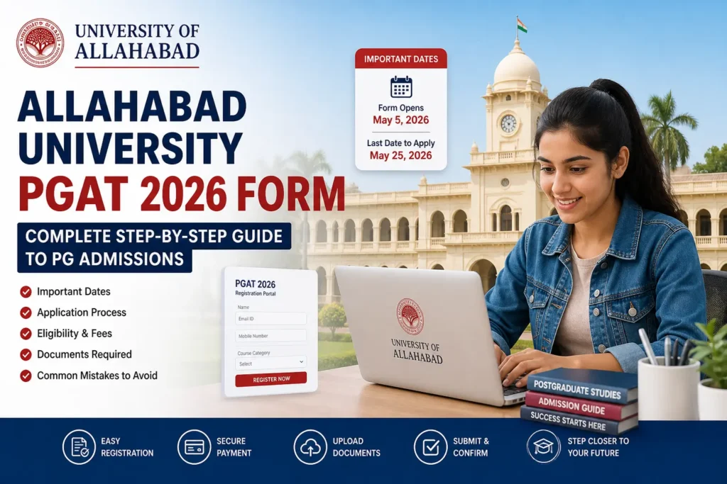 PG admission guide – University of Allahabad