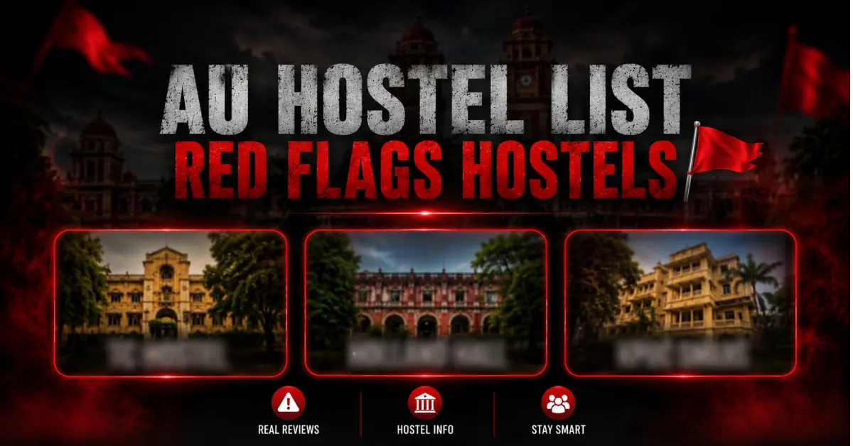 university of Allahabad hostel list, many hostel names in one image