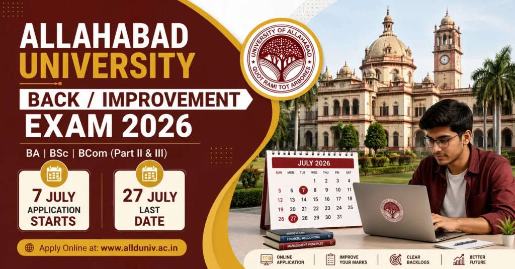 Allahabad University exam announcement 2026