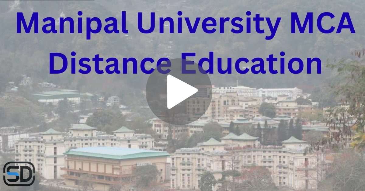 Manipal University MCA Distance Education
