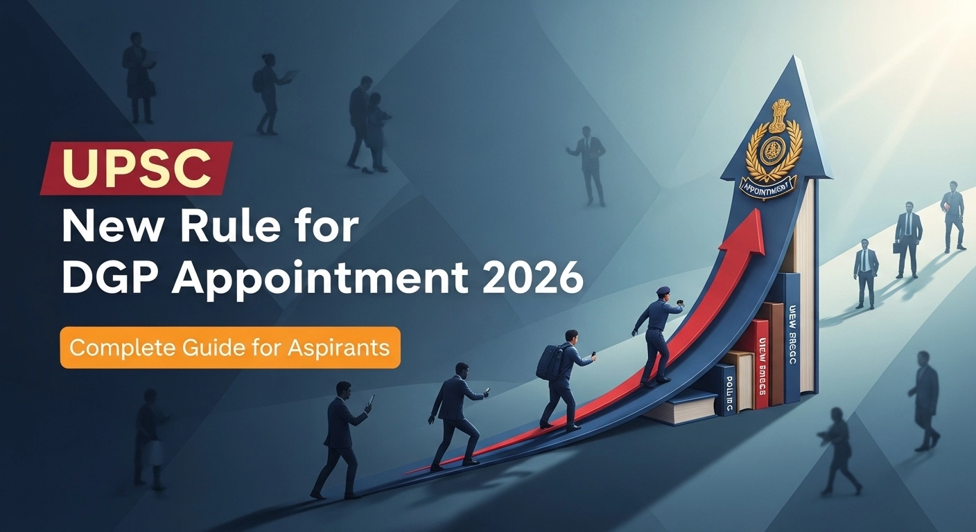 UPSC New Rule for DGP Appointment 2026 Complete Guide for Aspirants